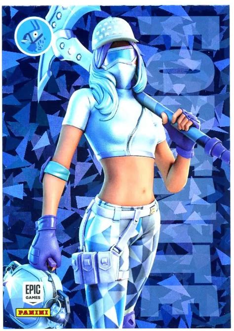 Fortnite 2021 Series 3 Single Card Cracked Ice Diamond Diva 38 Rare