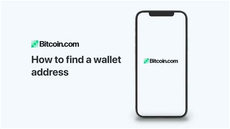 Bitcoin Wallet How To Find A Wallet Address YouTube