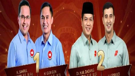 Link Hasil Real Count Kpu Pilkada Bupati Bandung Sahrul Gunawan