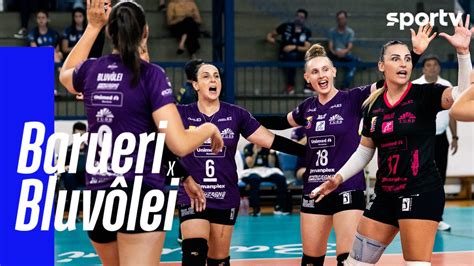 BARUERI 2 X 3 BLUVÔLEI MELHORES MOMENTOS SUPERLIGA FEMININA DE