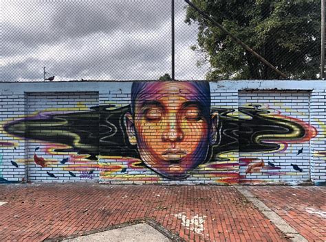 Taty Gomez In Bogot Colombia D Street Art Guache Graffiti