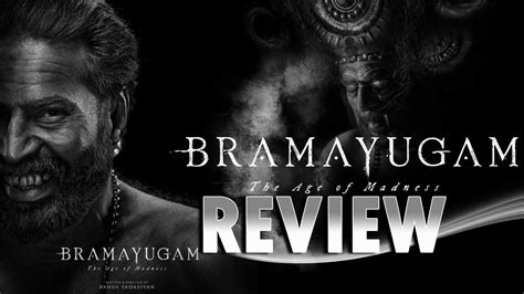 Bramayugam Movie Review Mammootty Arjun Ashokan Sidharth Bharathan