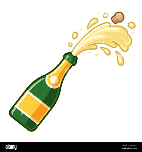 Clipart Champagne Cork Popping Sound