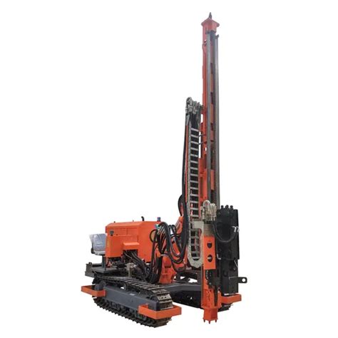 Solar Crawler Hydraulic Vibratory Sheet Hammer Pile Driver Solar