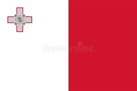 Red And White Horizontal Striped Flag