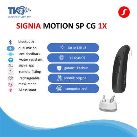 Jual Alat Bantu Dengar Signia Motion Charge Go Sp X Shopee Indonesia