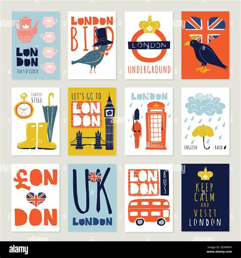 Big Posters London Stock Vector Images Alamy