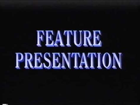 Buena Vista Home Entertainment (UK) - Feature Presentation - VHS UK ...