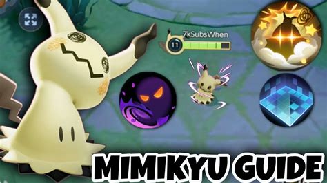 Mimikyu Guide Moveset In Pokemon Unite Pokemonunite Youtube