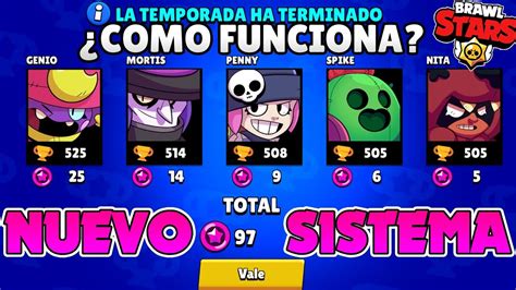 NUEVO INICIO DE TEMPORADA En Brawl Stars Que Te Dan Y COMO FUNCIONA