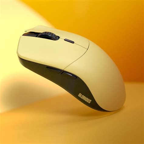 Glorious Model O Pro Wireless Gaming Mouse Golden Panda Forge Glo