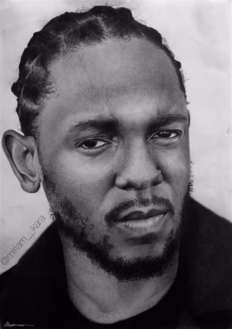 A Kendrick Graphite Portrait I Drew A Couple Years Ago Rkendricklamar