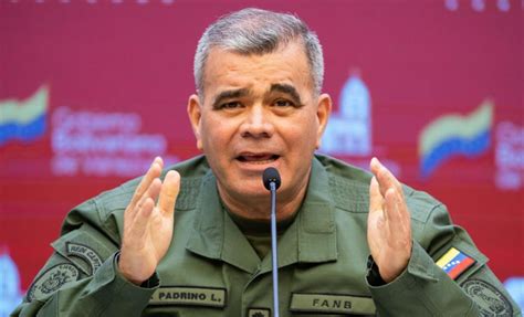 Ministro De Defensa De Venezuela Vladimir Padrino López Diario El