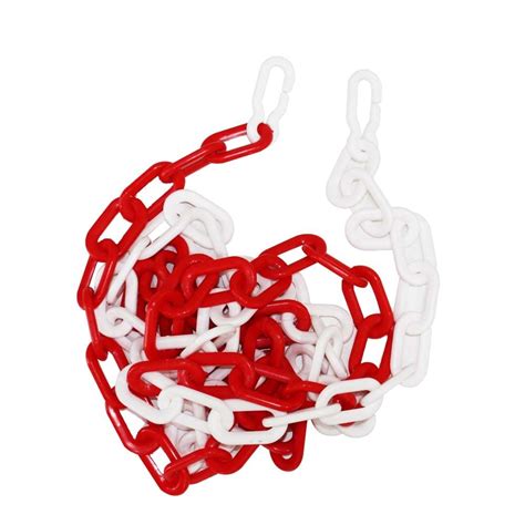 Buy Berry Meter Plastic Chain Safety Barrier Red And White With Mm