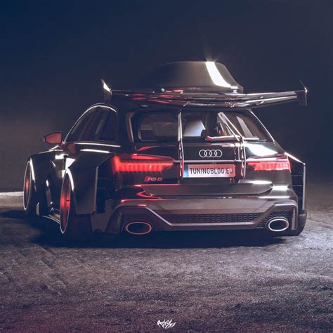 Audi Rs C Widebody Mit Ps Dachbox