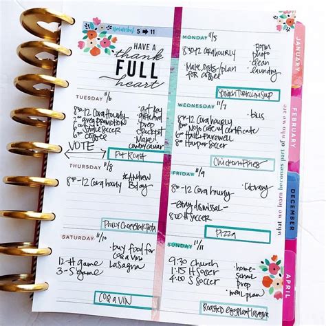 Simple Happy Planner®️ Ideas Stephanie Howell Happy Planner Happy