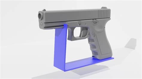 Free Stl File Glock Stand 🔫・3d Printing Design To Download・cults