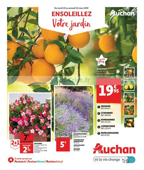 Anti Crise Fr Catalogue Auchan Du Au Mars Jardin Auchan