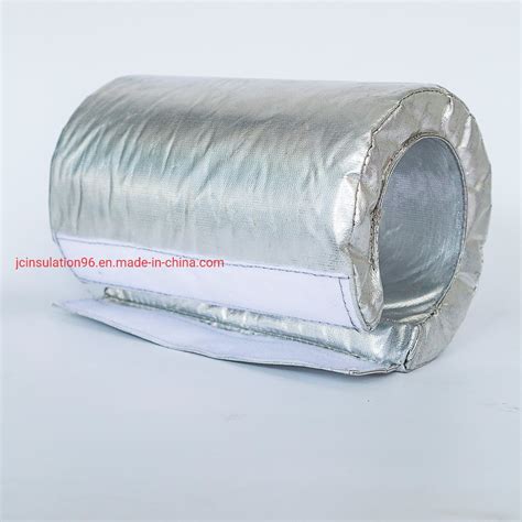 Energy Saving Silicone Coated Fiberglass Thermal Insulation Machine Covers Reused Insulation