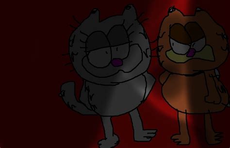 Garfield vs nermal by Patrickstar23 on Newgrounds