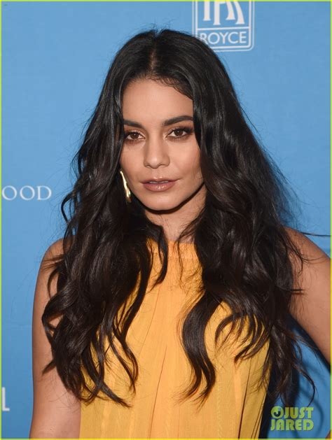 Vanessa Hudgens Stuns In Golden Dress At Napa Valley Film Festival