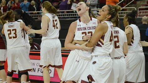 Boston College Womens Basketball Upsets 15 Duke 60 56 Bc Interruption