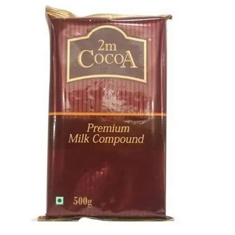 M Cocoa Rectangular Milk Compound Chocolate Gm At Rs Kg In