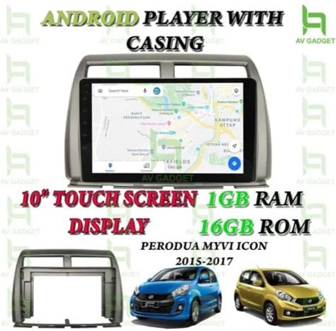 Free Reverse Camera Tweeter Perodua Myvi Icon Lenco 10 Car Android