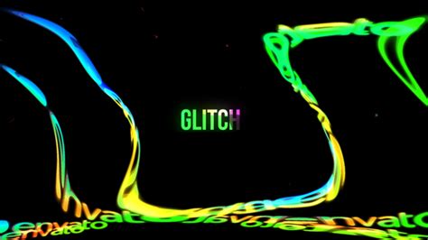 Colorful Glitch Logo Reveal After Effects Project Files Videohive