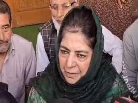 LS Polls PDP Chief Mufti Writes To ECI Seeks Intervention To Stop