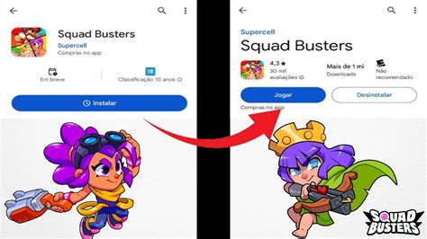 Como Conseguir Baixar O Squad Busters Antes Do Lan Amento Global Youtube