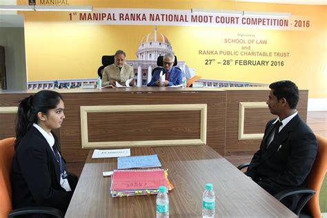 First Manipal Ranka National Moot Court Competition 2016 Held