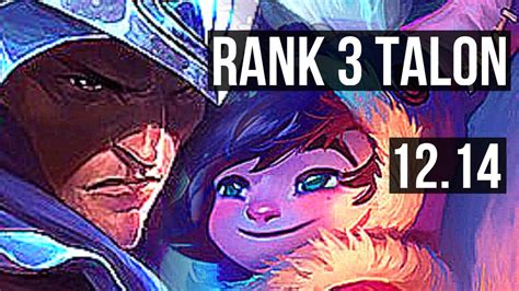 TALON Vs NUNU WILLUMP JNG Rank 3 Talon Legendary 6 Solo Kills