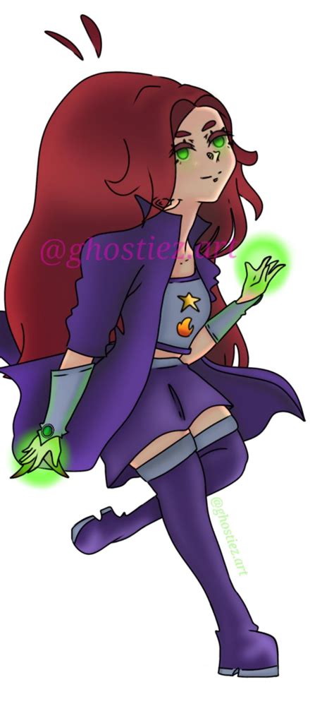 Starfire fan art 🔥 : r/IbisPaint