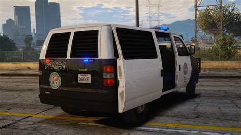 Bravado Rumpo Police Transporter Add On Gta5 Hub