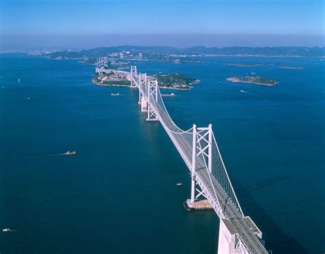 Picturesque Japan The Great Seto Bridge