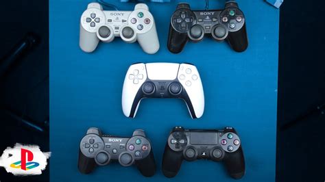 Diferencia En Controles Ps5 Vs Ps4 Vs Ps3 Vs Ps2 Vs Ps1 Youtube