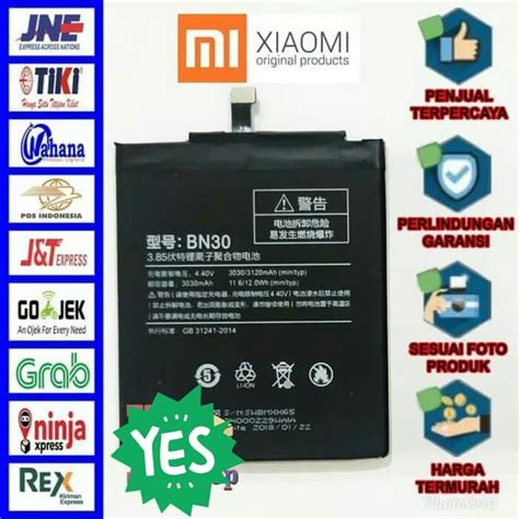 Jual Baterai Batre XiaoMi Redmi 4A BN 30 Original Original Batrai