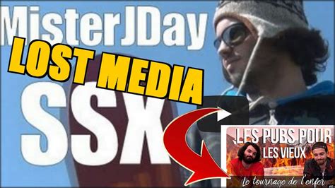 Lost Media Ssx Extrait Cach Dans Une Vid O De Misterjday Youtube