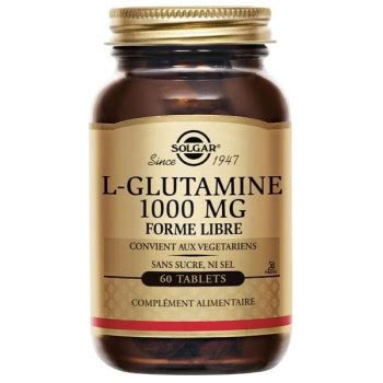 L Glutamine 1000mg X60cpr Solgar IllicoPharma