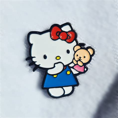 Hard Enamel Pins Hello Kitty For Backpacks Etsy