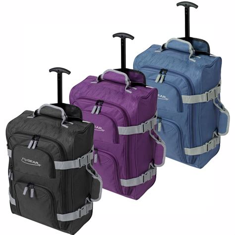 Ryanair Cabin Wheeled Travel Hand Luggage Trolley Holdall Bag Case