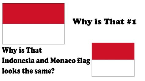 Indonesia Flag Vs Monaco Flag - Margaret Wiegel