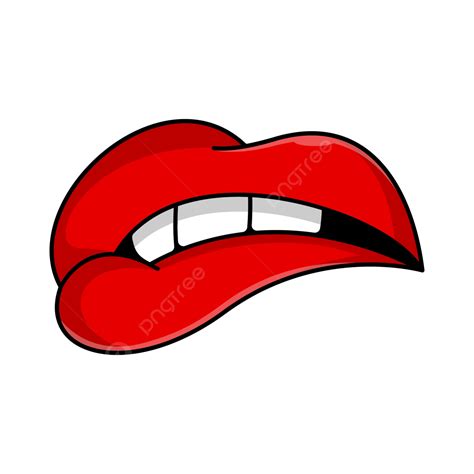 Red Lips Sexy Mouth Vector Women Lips Red Png And Vector With