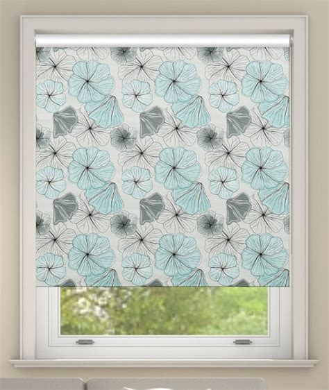 Custom Made Digitally Printed Patterned Roller Blinds