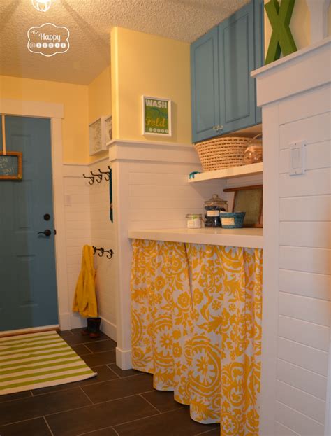 Small Budget Laundry Room Makeover Addicted Decorating