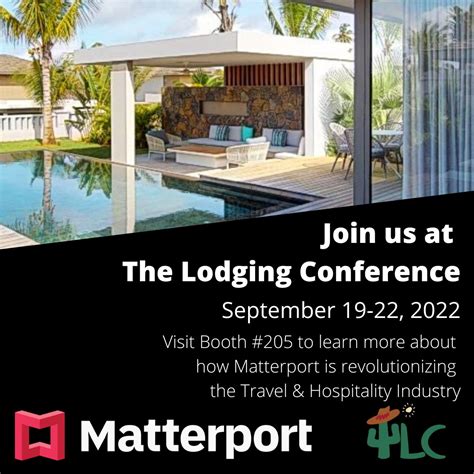 Matterport On Twitter We Are Exhibiting At Thelodgingconference On