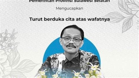 BREAKING NEWS Kepala Biro Hukum Sulsel Abel Rante Wafat Tribun Timur