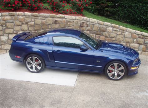 Vista Blue 2008 Ford Mustang GT Custom Coupe MustangAttitude