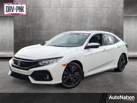 Pre Owned 2019 Honda Civic EX 4dr Car In West Palm Beach KU222297